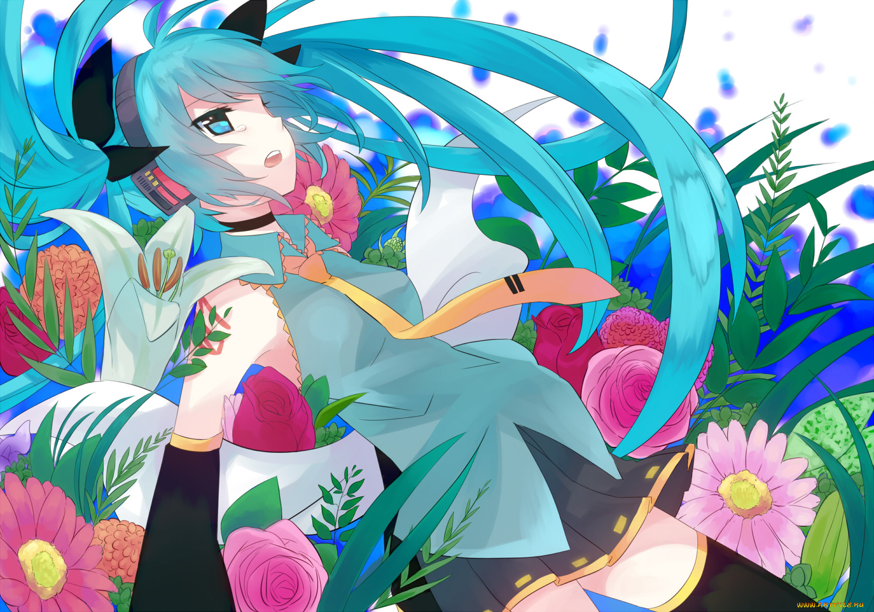 hatsune, miku, , vocaloid